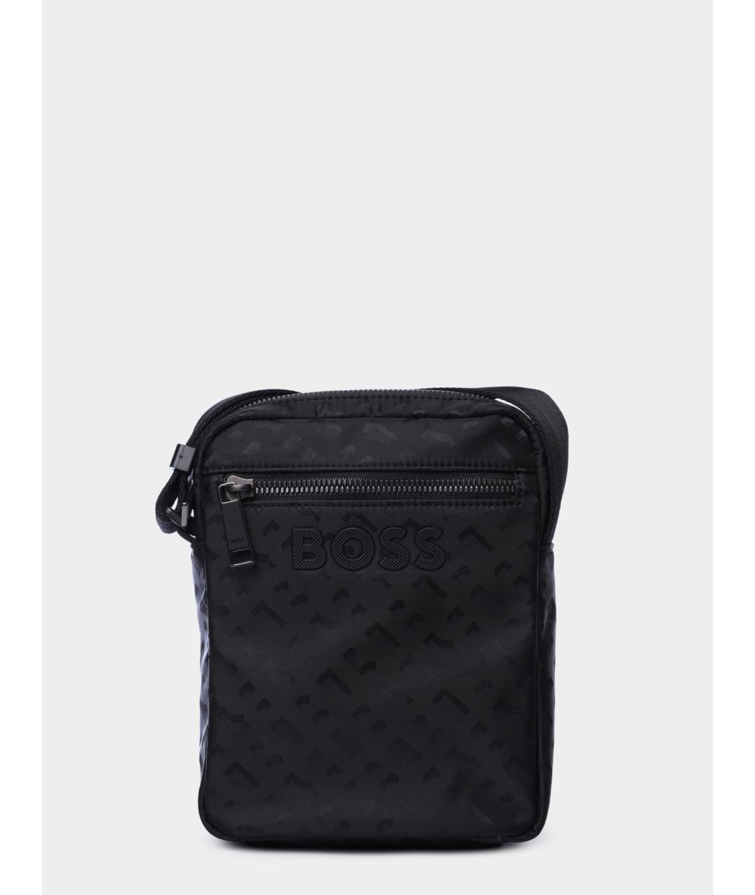 HUGO BOSS Черная сумка на плечо, фото 2