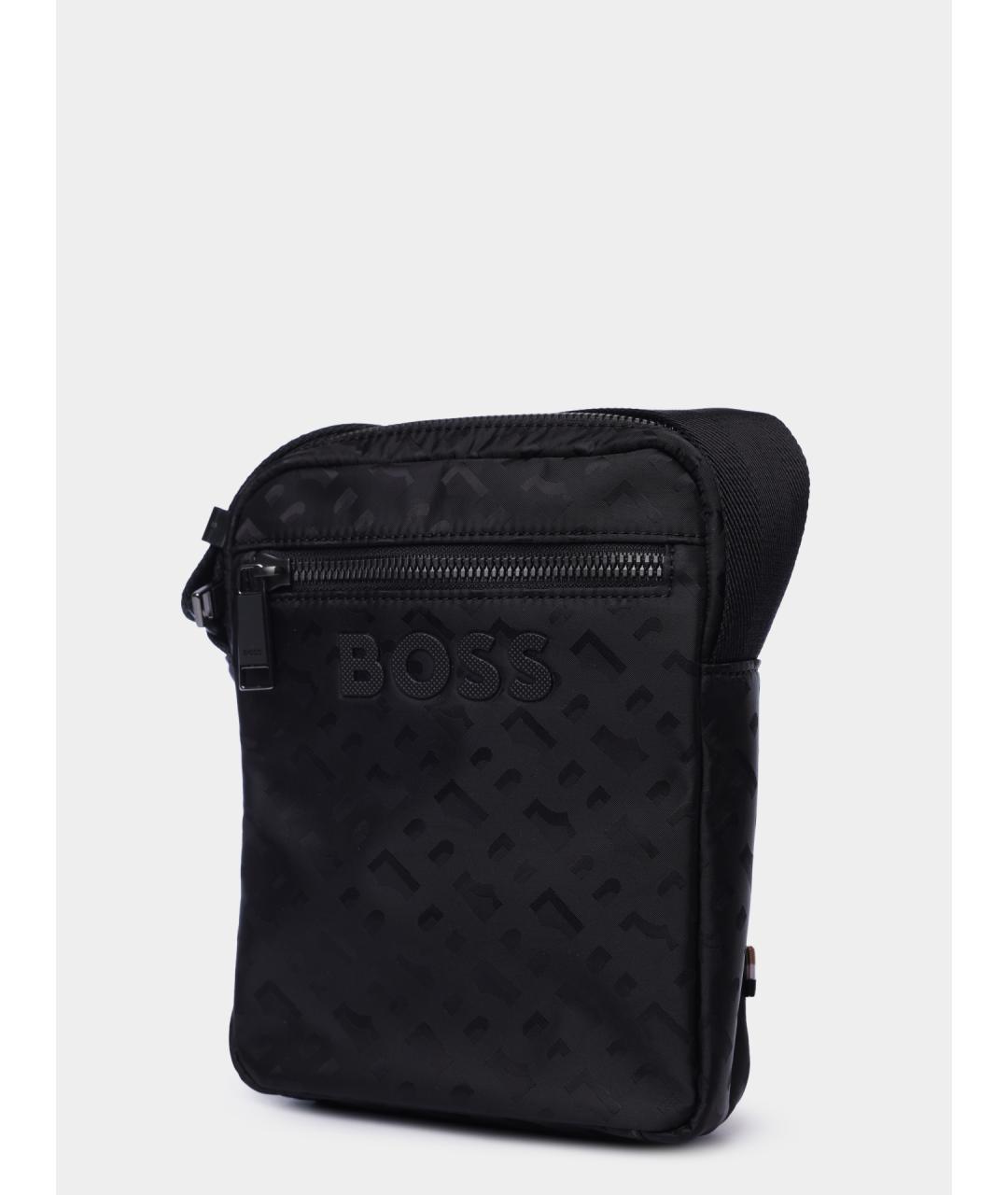 HUGO BOSS Черная сумка на плечо, фото 3