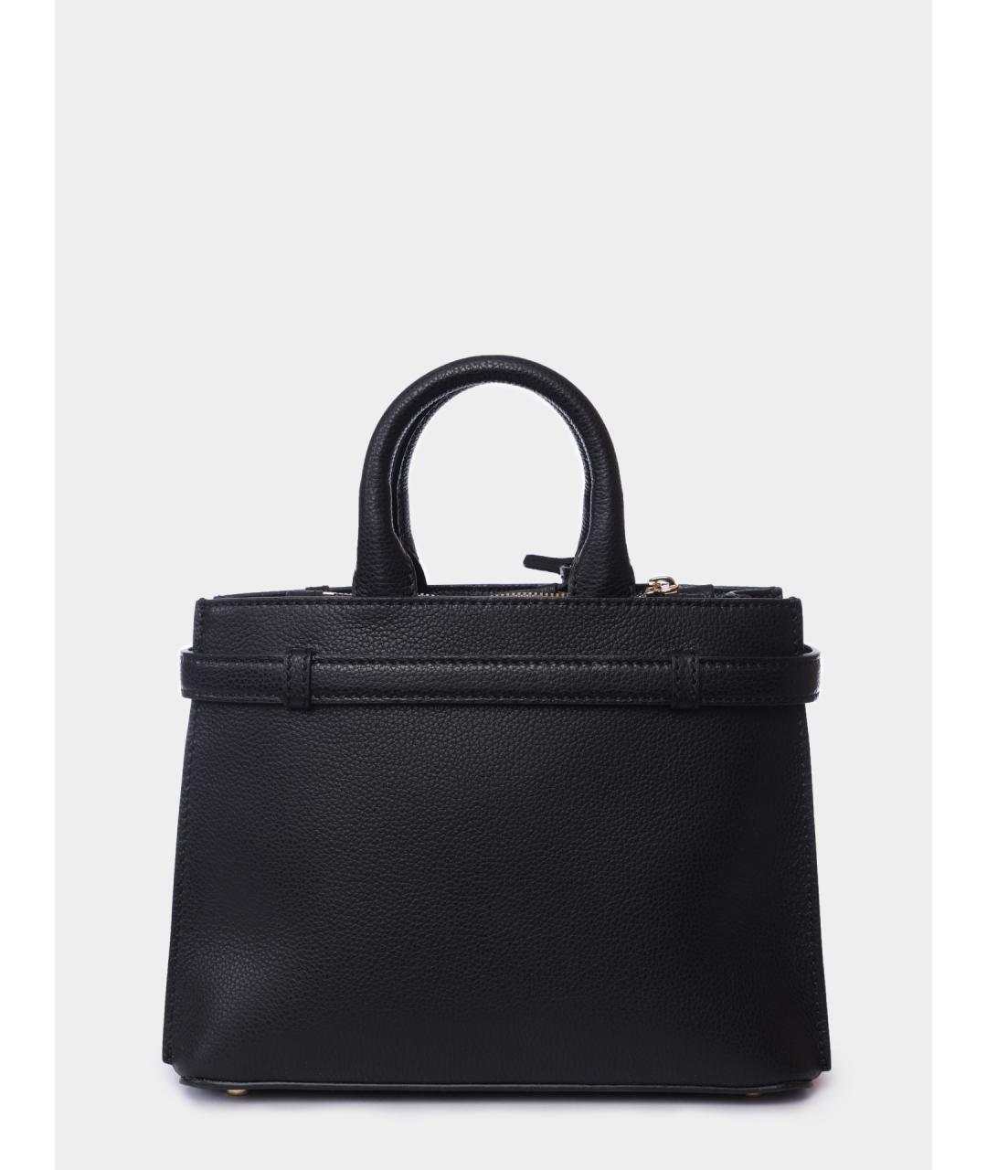 LANCEL Черная кожаная сумка тоут, фото 4