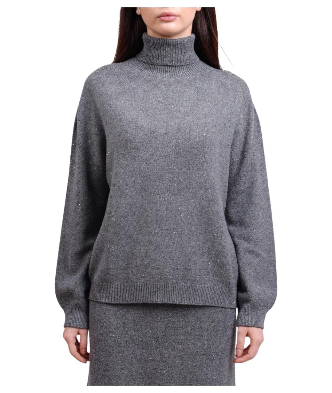 LIU JO Серый джемпер / свитер, фото 1