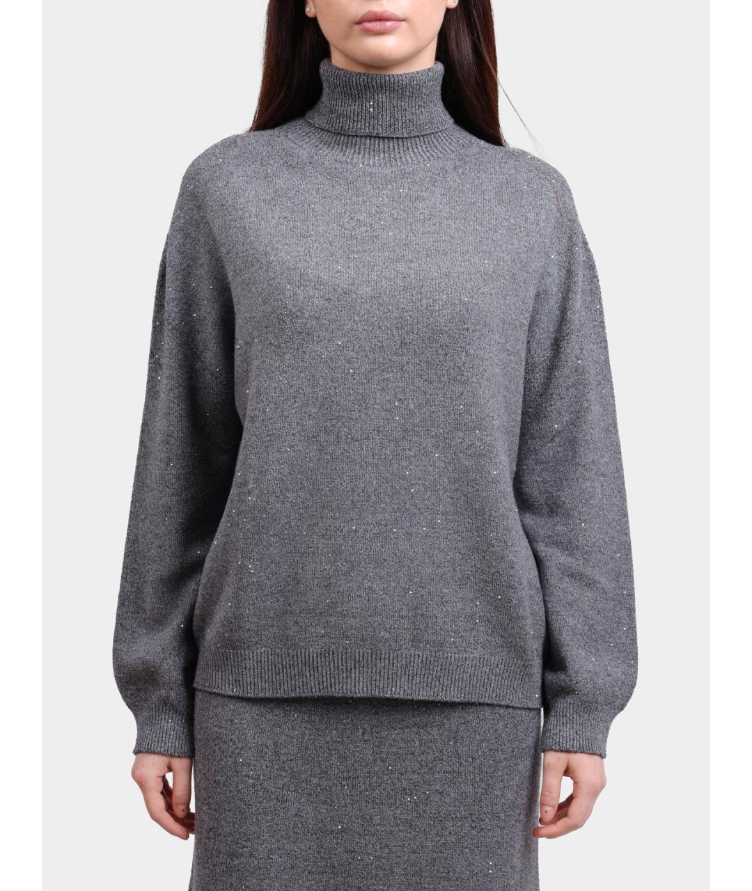 LIU JO Серый джемпер / свитер, фото 5