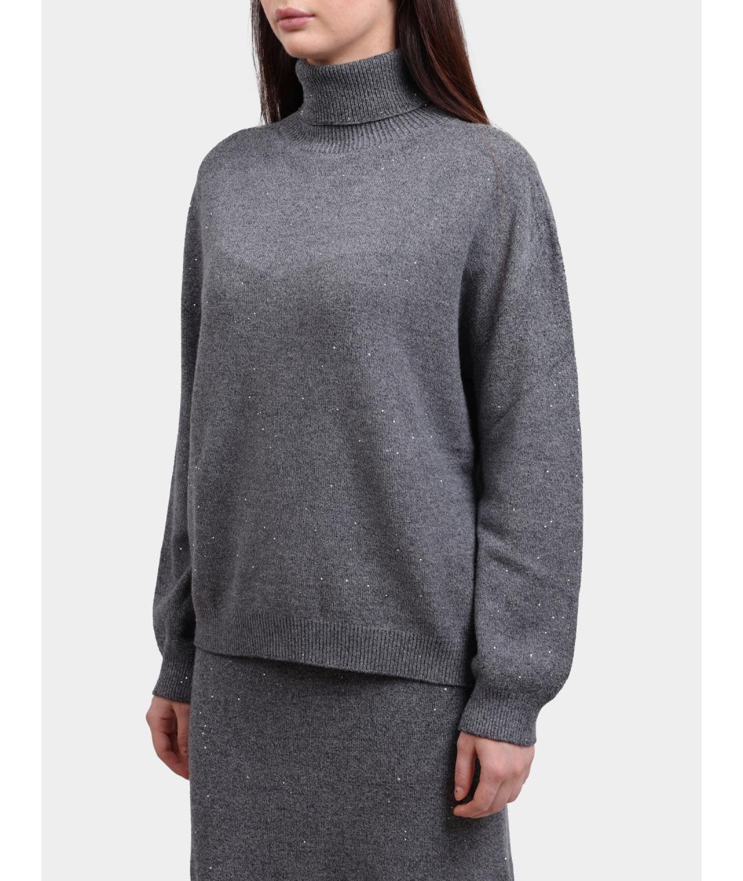 LIU JO Серый джемпер / свитер, фото 3