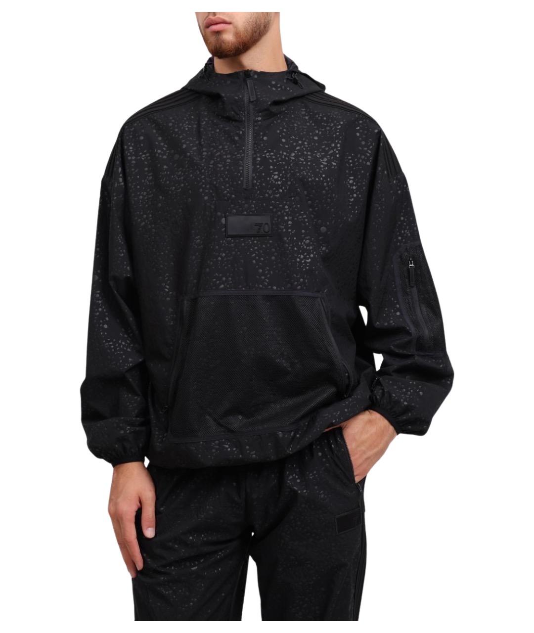 EA7 Черная полиамидовая куртка, фото 1