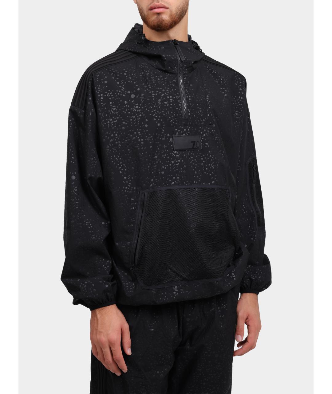 EA7 Черная полиамидовая куртка, фото 3