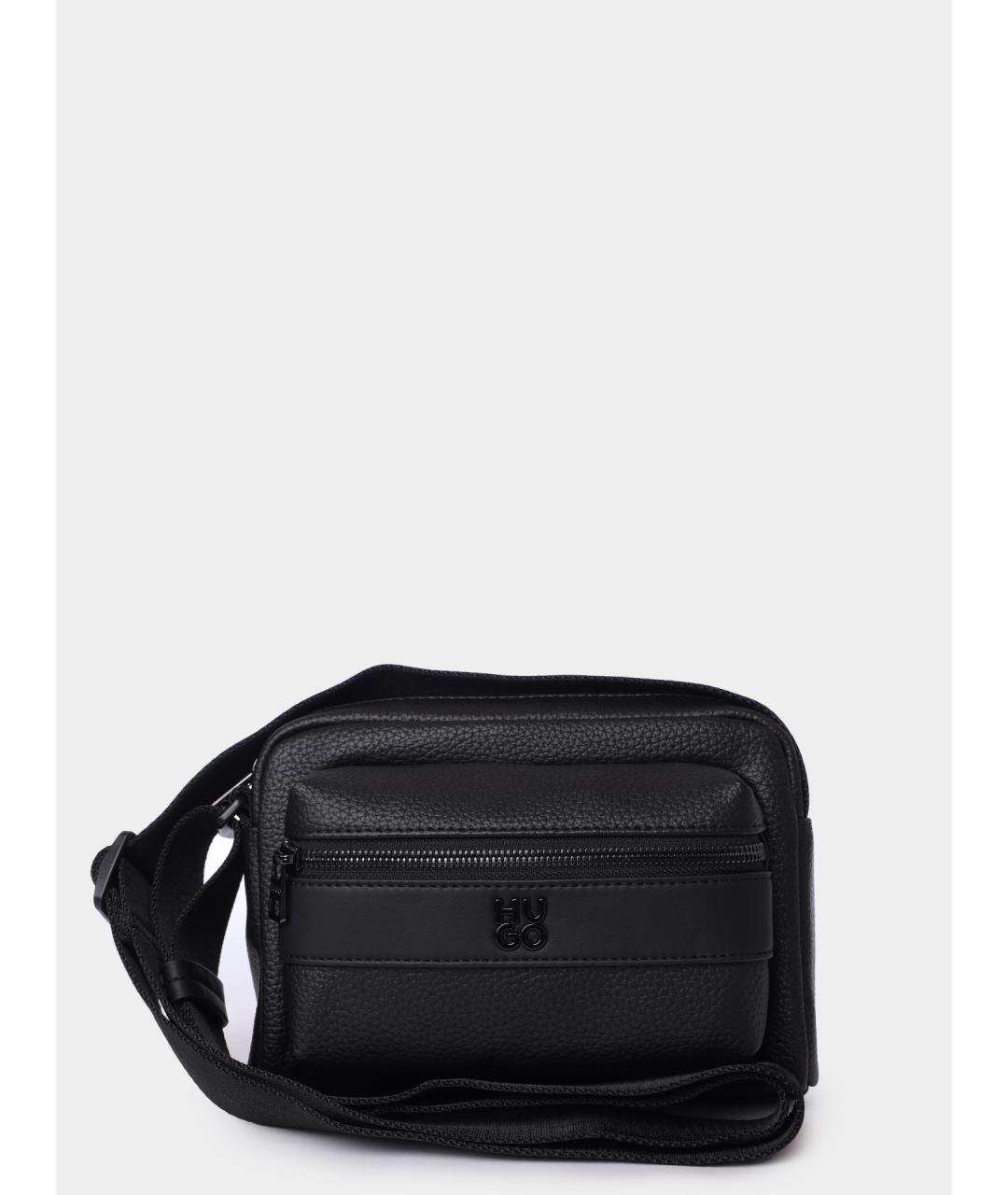 HUGO Черная сумка на плечо, фото 3
