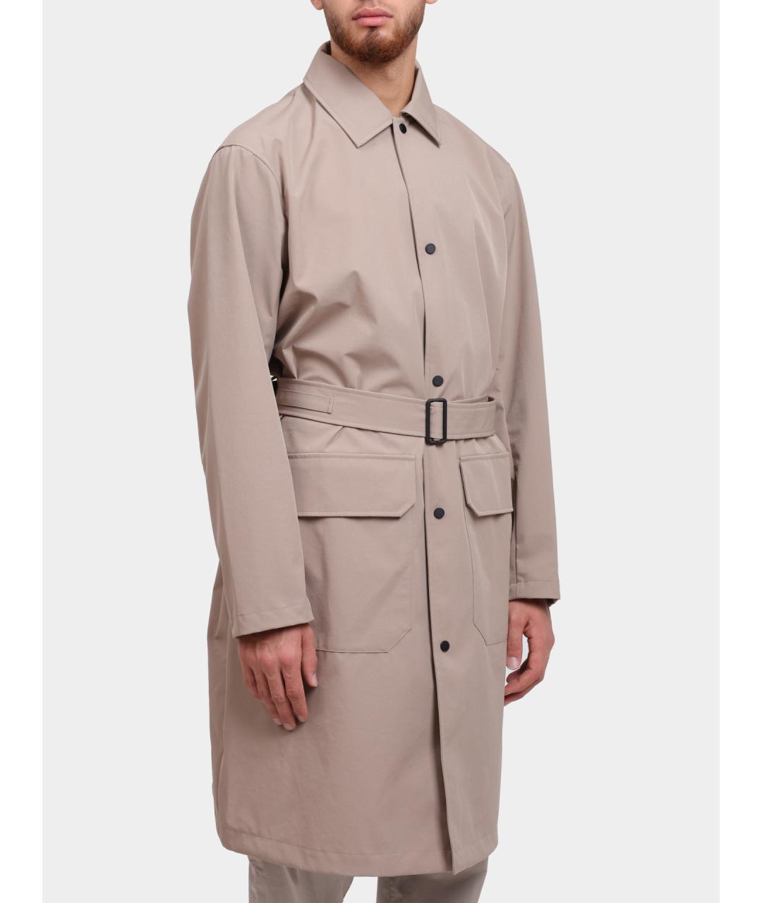 ARMANI EXCHANGE Бежевый тренч / плащ, фото 3