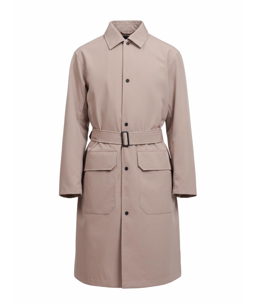 ARMANI EXCHANGE Бежевый тренч / плащ, фото 1