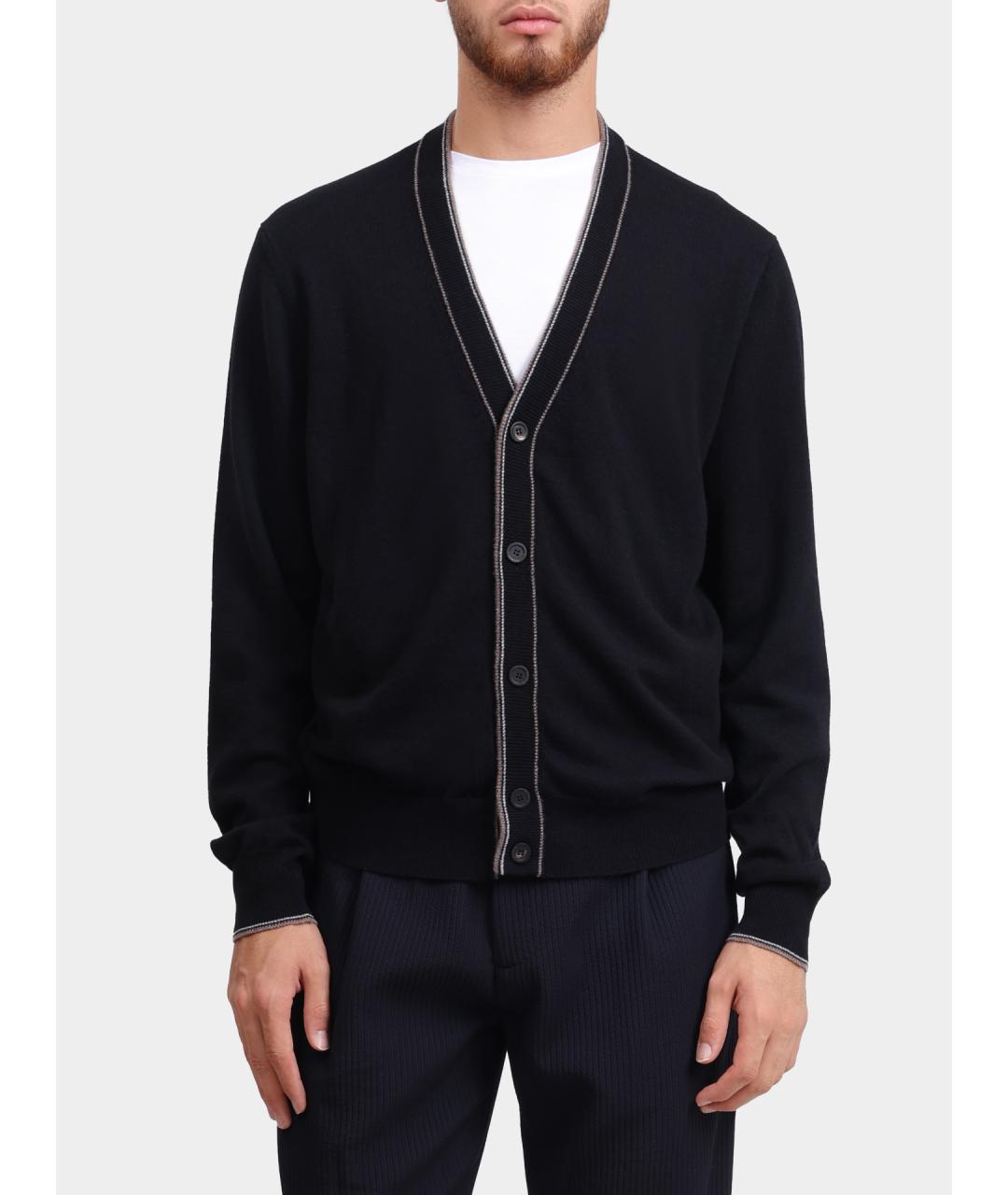 PESERICO Синий шерстяной кардиган, фото 6