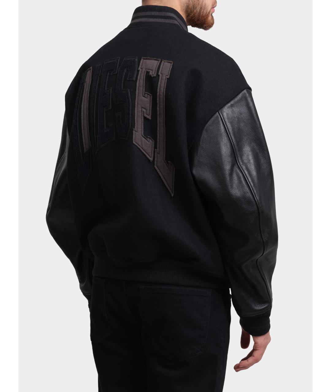 DIESEL Черная куртка, фото 5