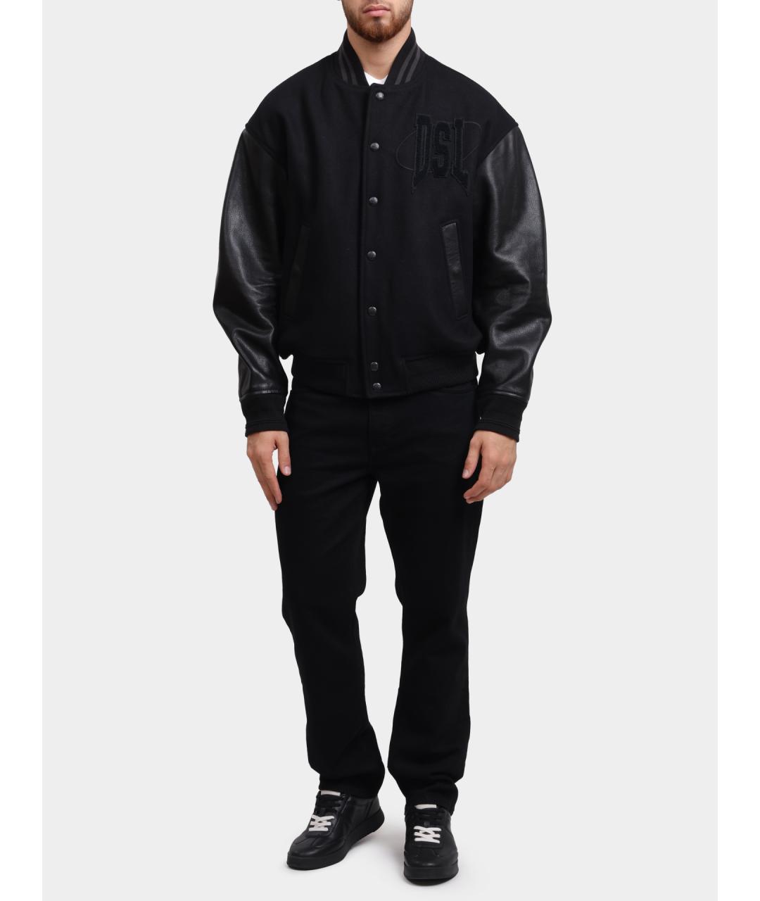 DIESEL Черная куртка, фото 2