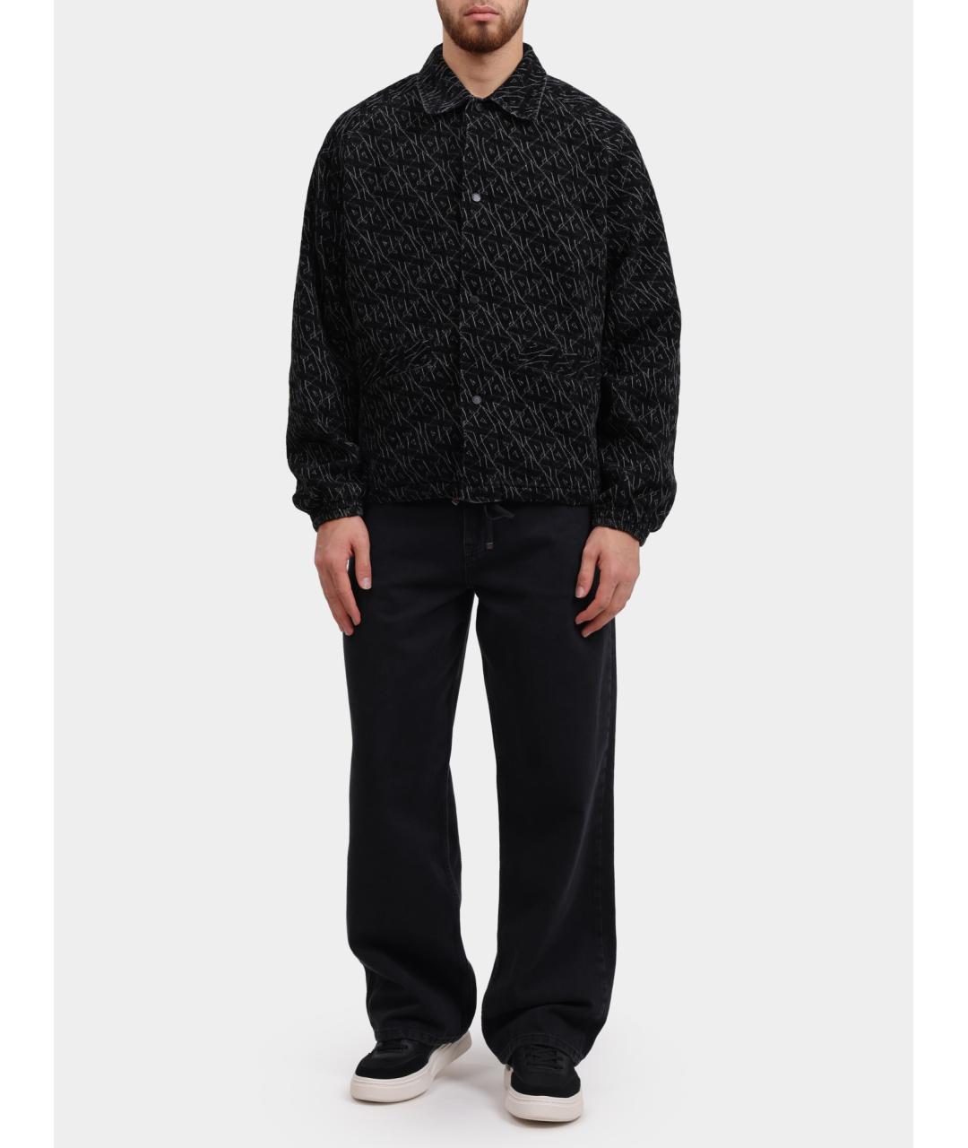 ARMANI EXCHANGE Черная хлопковая куртка, фото 2