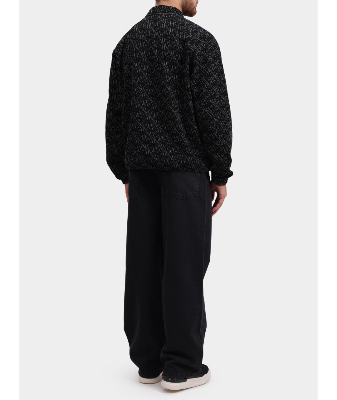 ARMANI EXCHANGE Черная хлопковая куртка, фото 4