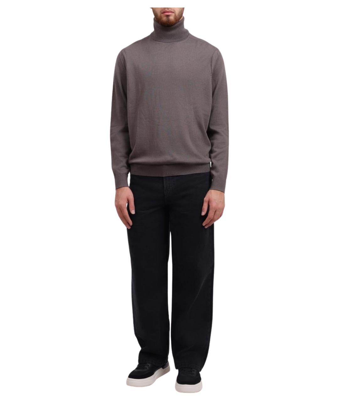 ARMANI EXCHANGE Серый джемпер / свитер, фото 1