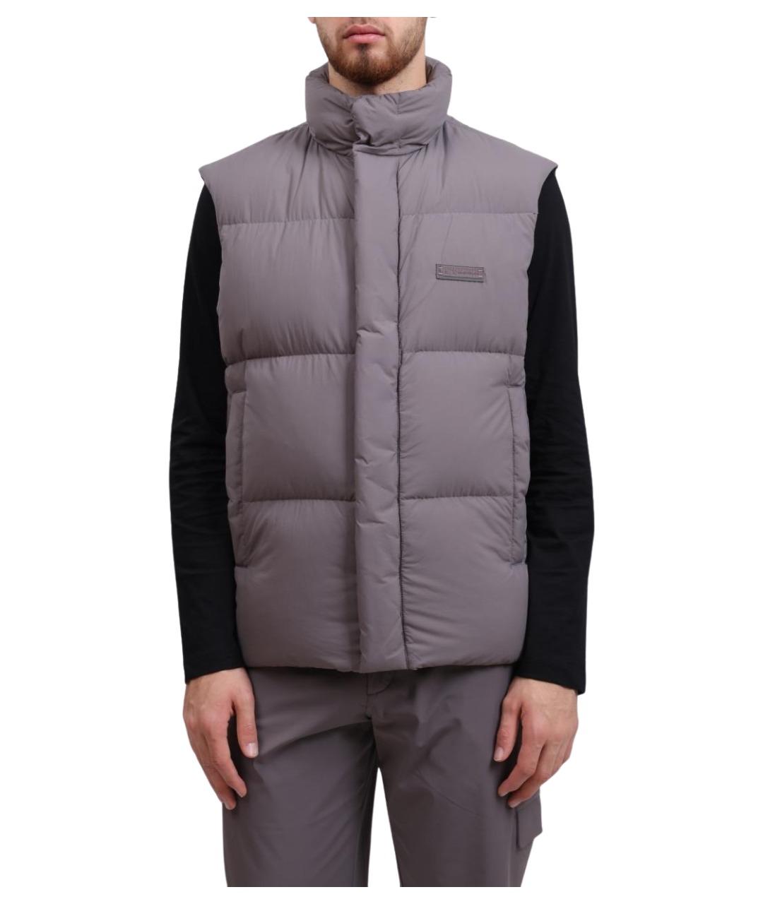 ARMANI EXCHANGE Серый полиамидовый жилет, фото 1