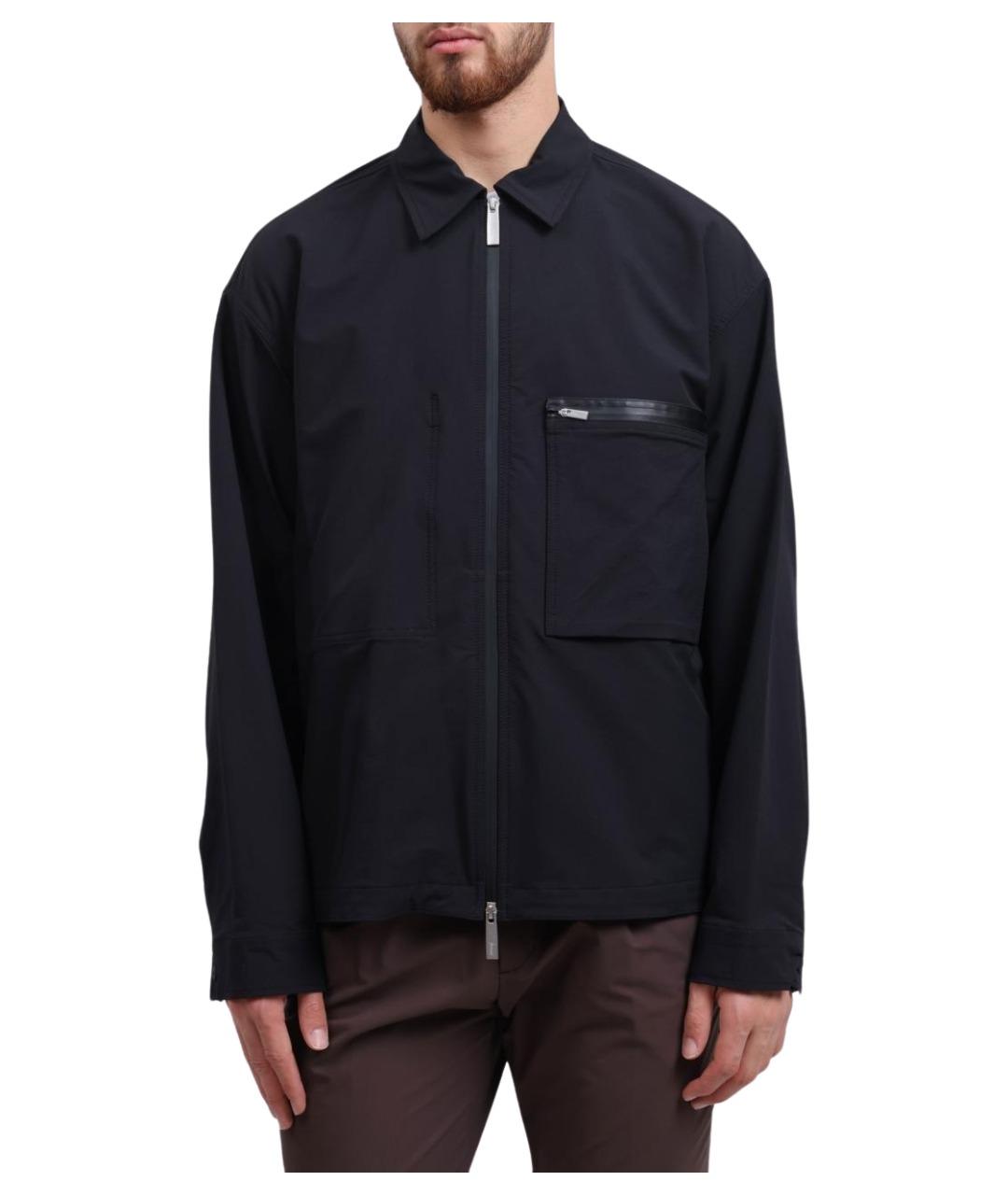 HERNO Черная полиамидовая куртка, фото 1