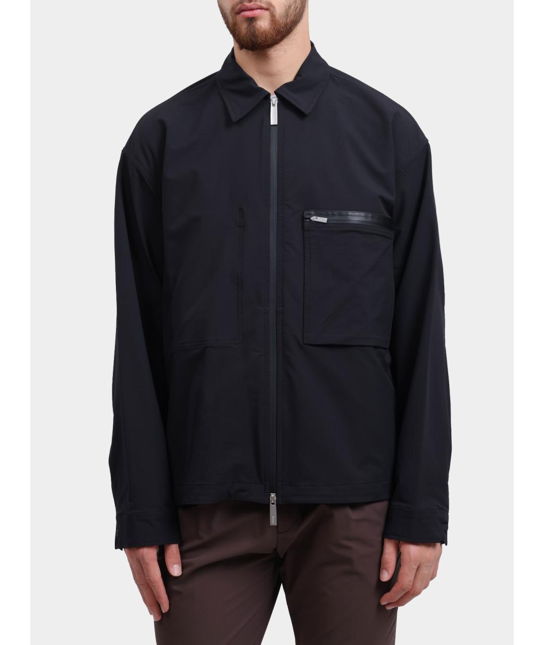 HERNO Черная полиамидовая куртка, фото 5