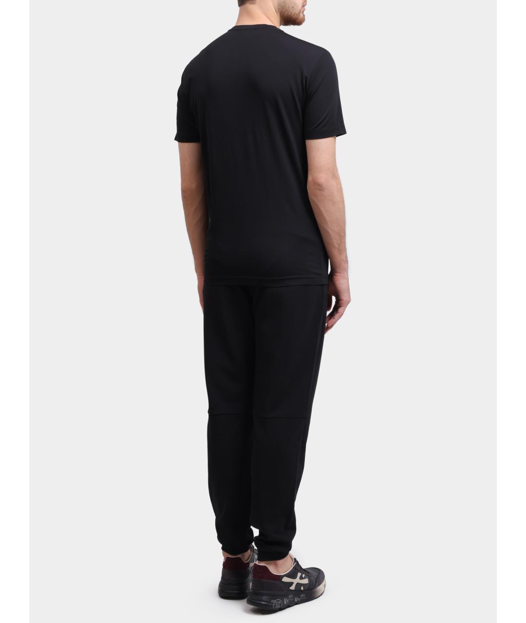 EA7 Черная футболка, фото 5