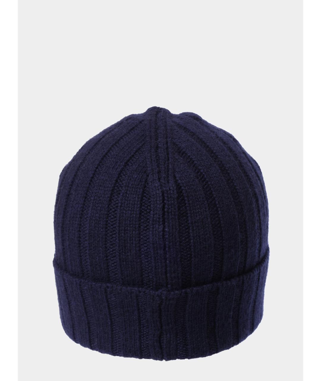 EMPORIO ARMANI Темно-синяя шапка, фото 5