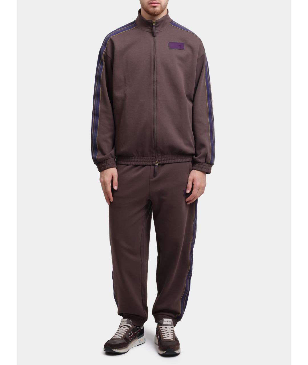 EA7 Коричневый спортивный костюм, фото 9