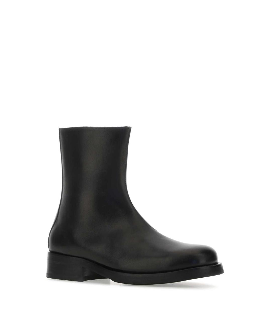 OUR LEGACY Черные кожаные ботинки, фото 2