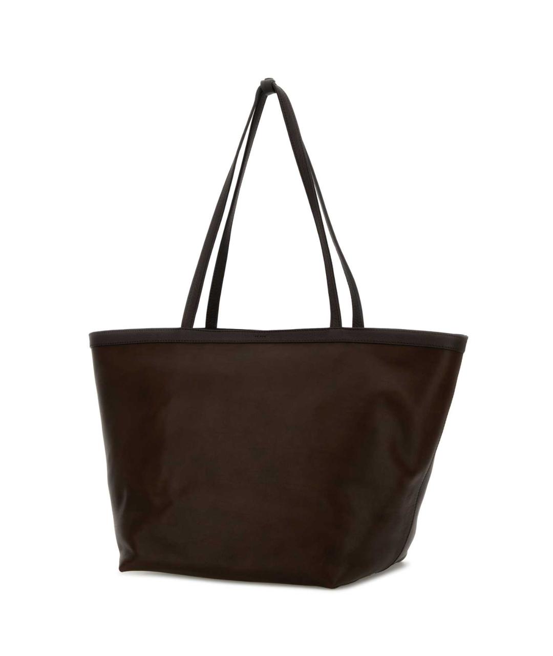 THE ROW Коричневая кожаная сумка тоут, фото 2