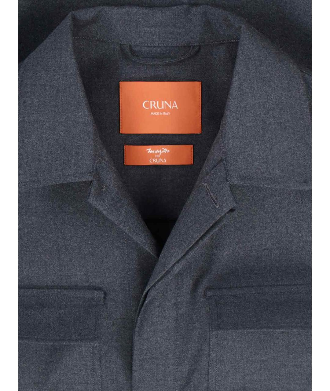 Cruna Серая кэжуал рубашка, фото 3