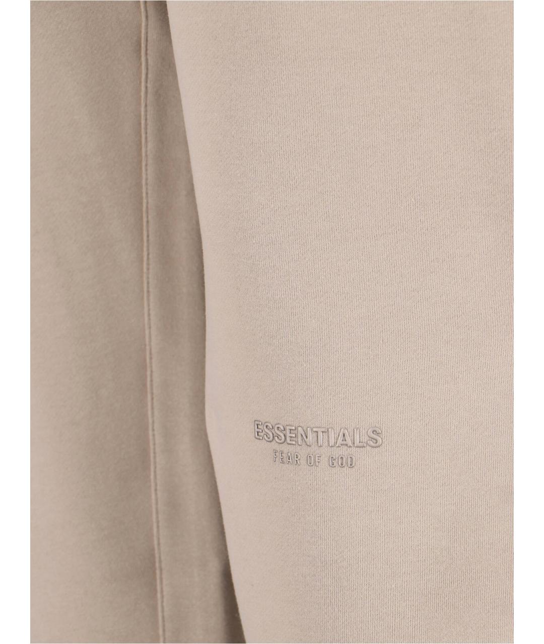 FEAR OF GOD ESSENTIALS Бежевые хлопковые повседневные брюки, фото 5