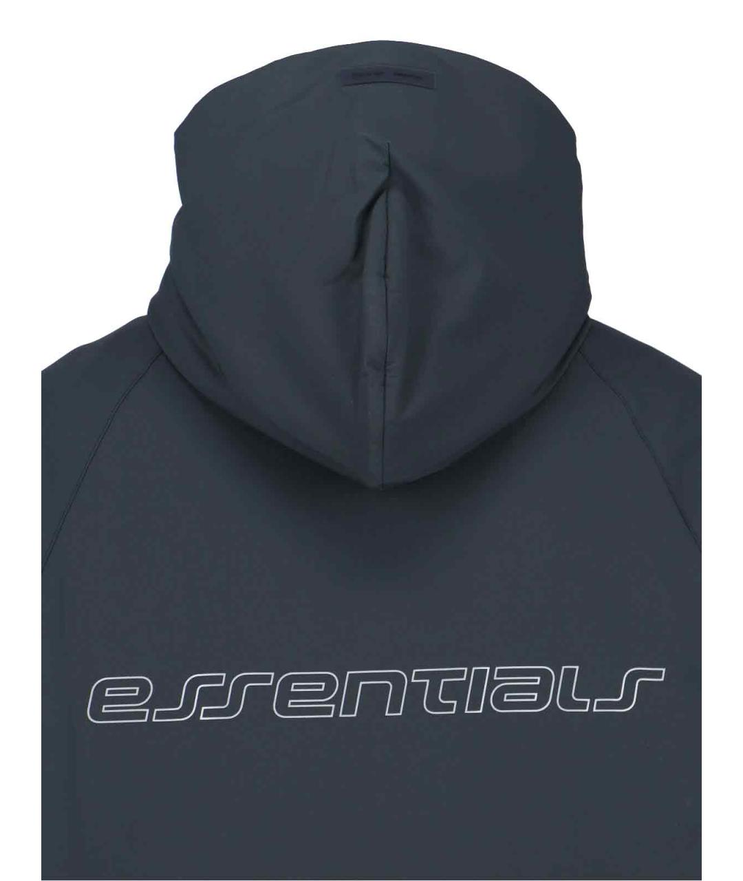 FEAR OF GOD ESSENTIALS Черная полиамидовая парка, фото 3