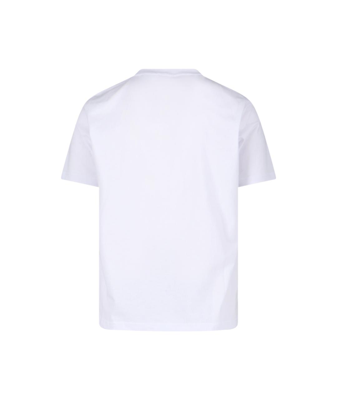 DIESEL Белая хлопковая футболка, фото 2