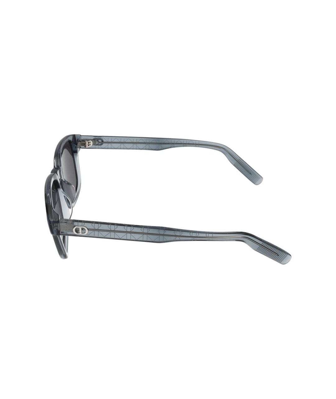 CHRISTIAN DIOR Серые пластиковые солнцезащитные очки, фото 3
