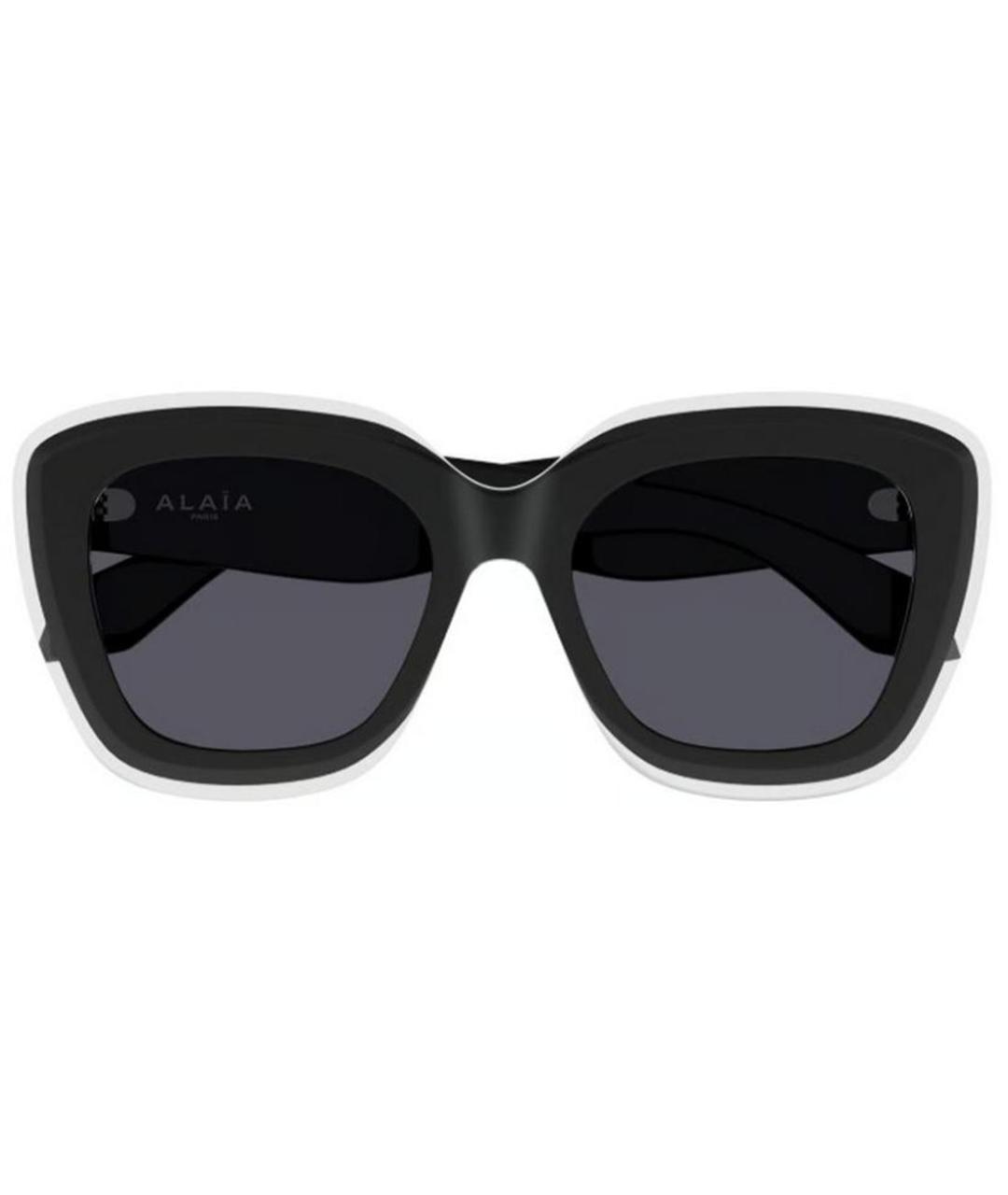 ALAIA Черные пластиковые солнцезащитные очки, фото 2