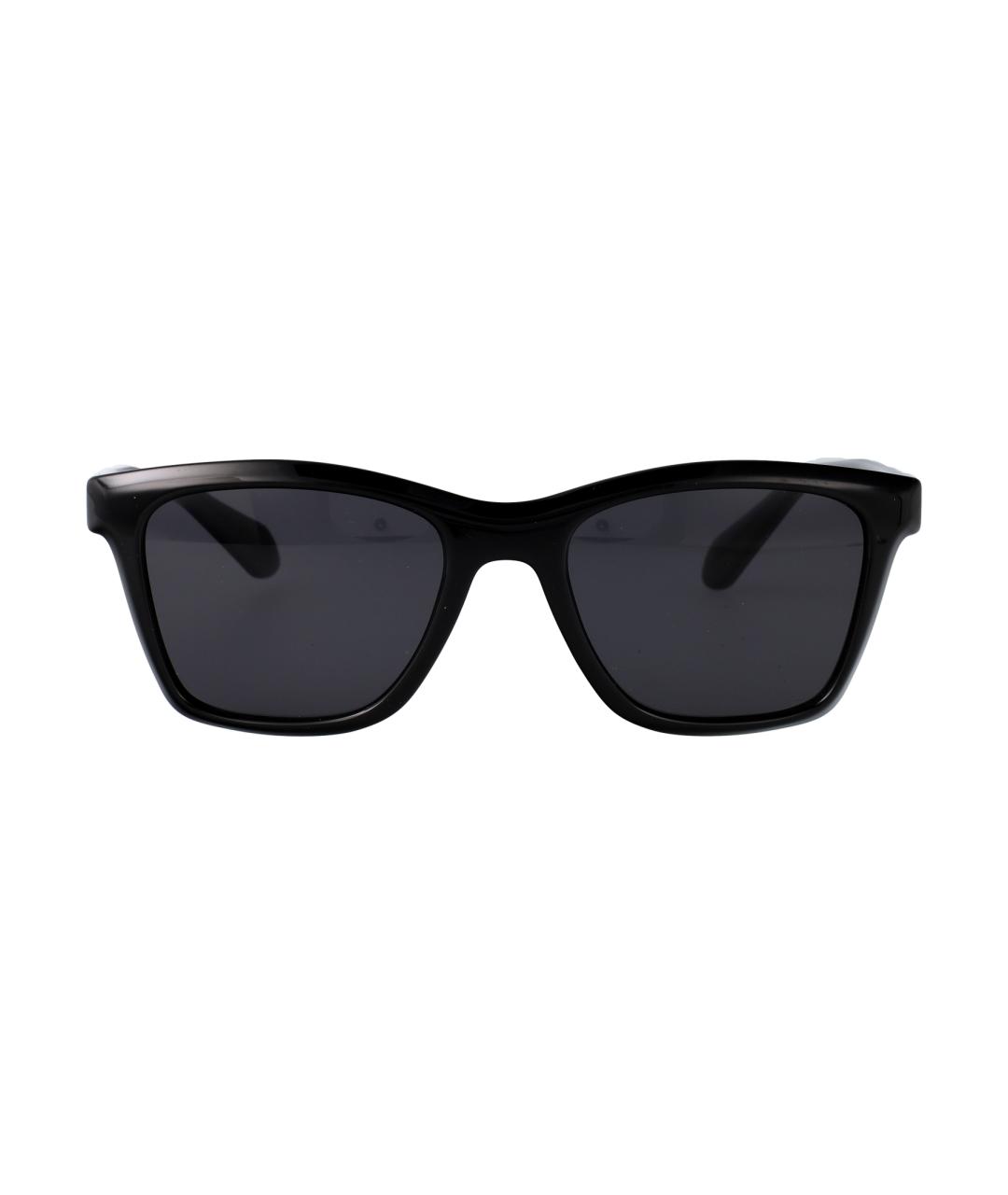 FERRAGAMO Черные пластиковые солнцезащитные очки, фото 2