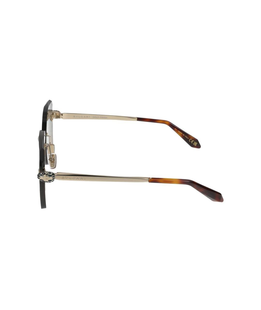 BVLGARI Мульти металлические солнцезащитные очки, фото 3