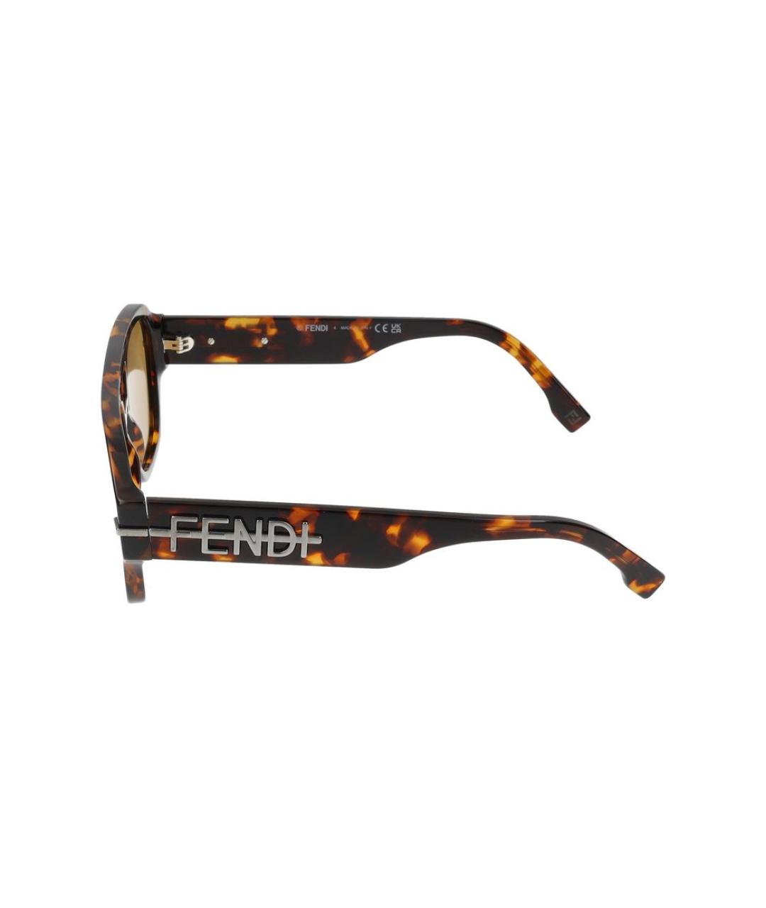 FENDI Мульти солнцезащитные очки, фото 3