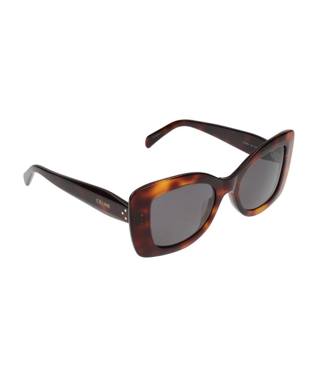 CELINE Мульти пластиковые солнцезащитные очки, фото 4