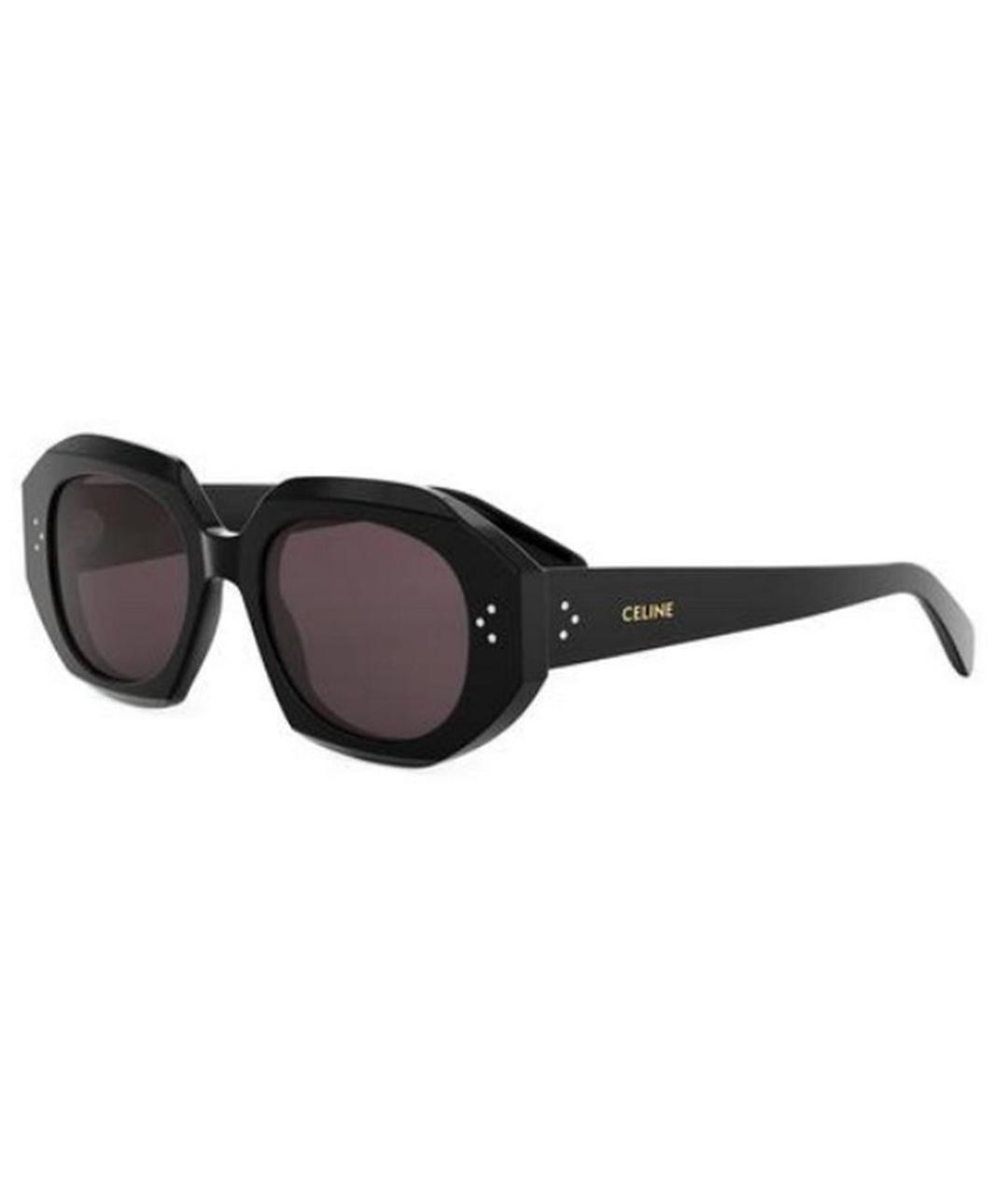 CELINE Черные пластиковые солнцезащитные очки, фото 1