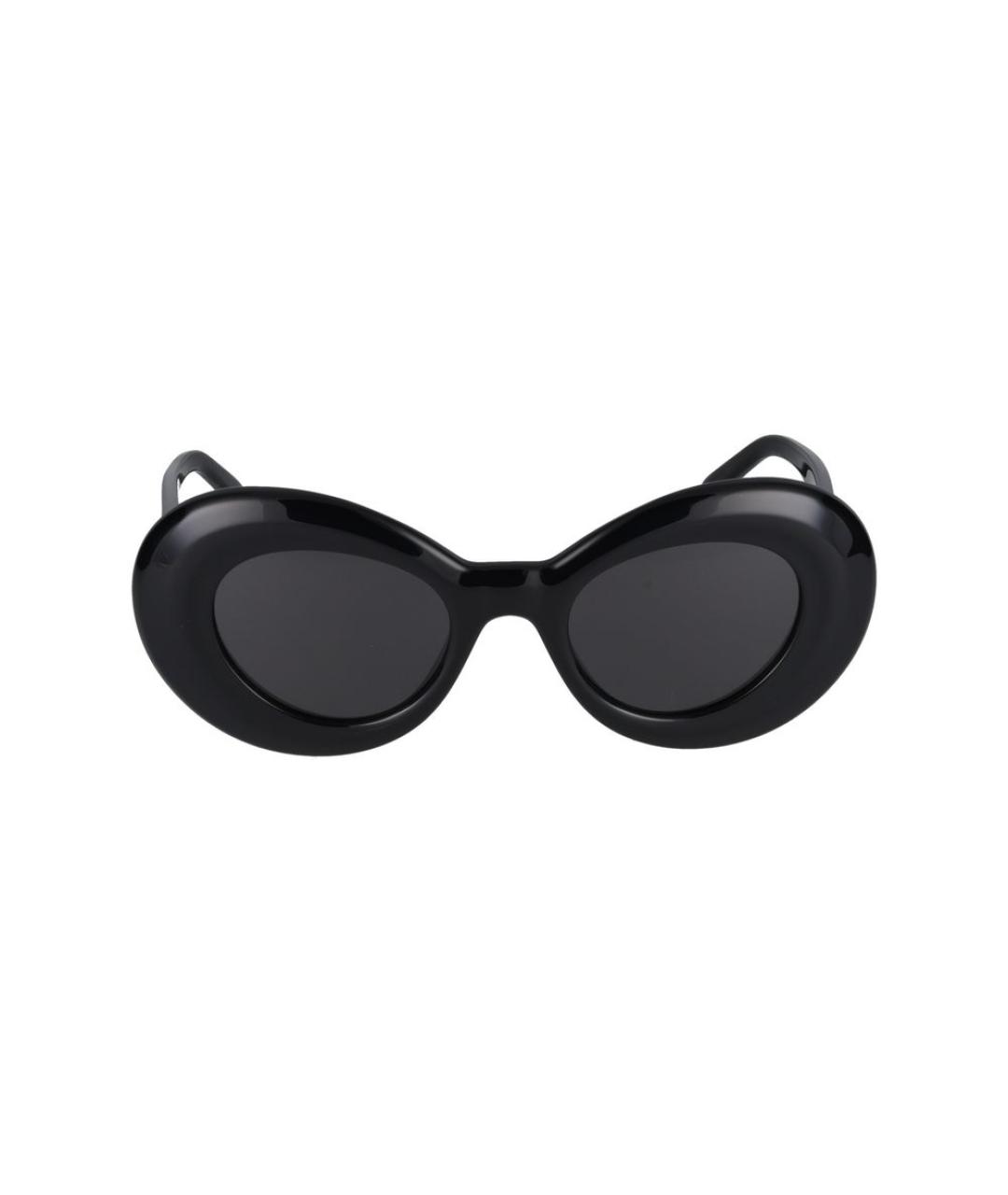 LOEWE Черные пластиковые солнцезащитные очки, фото 2
