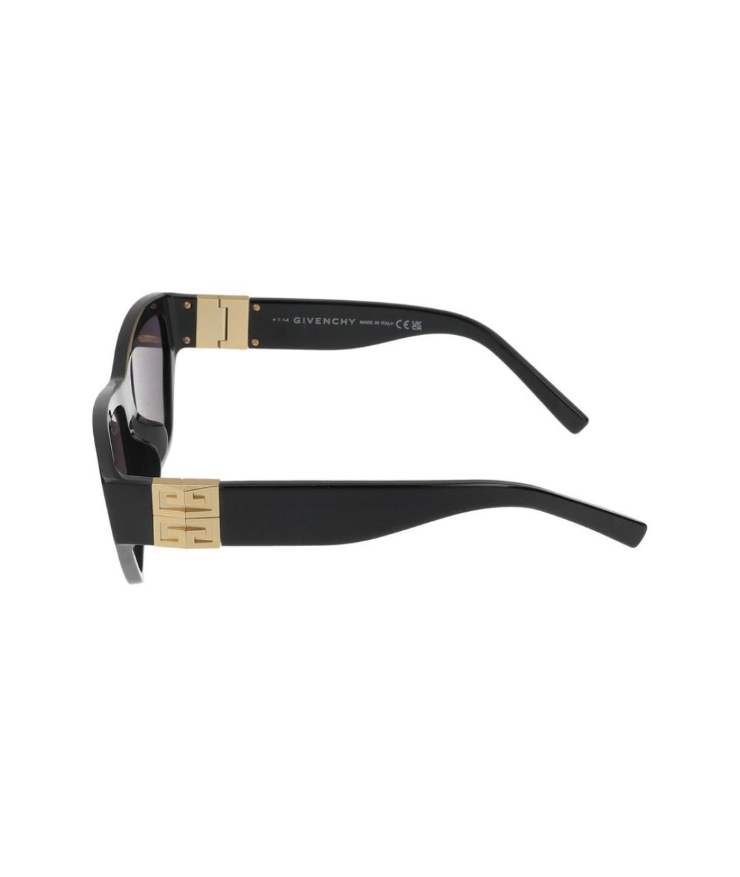GIVENCHY Черные пластиковые солнцезащитные очки, фото 3