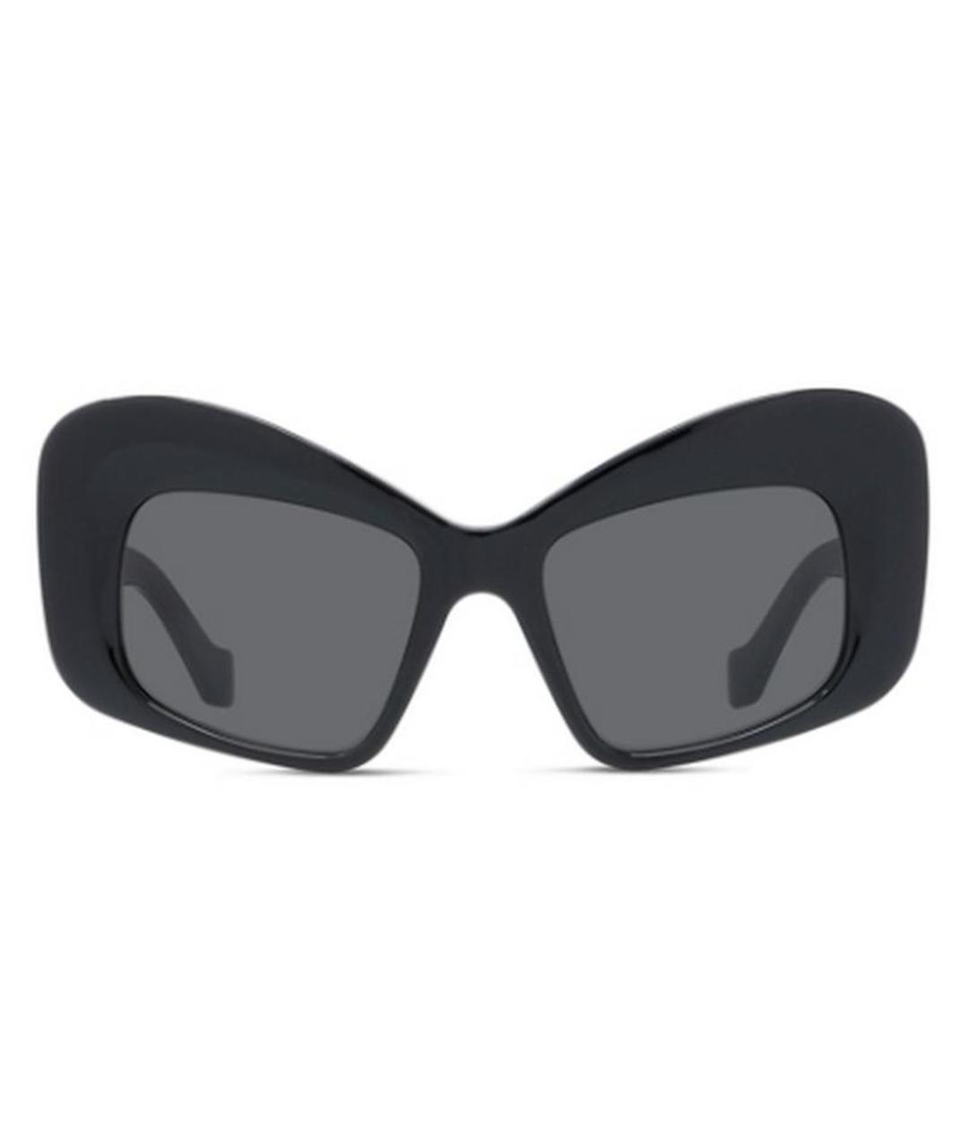 LOEWE Черные пластиковые солнцезащитные очки, фото 2