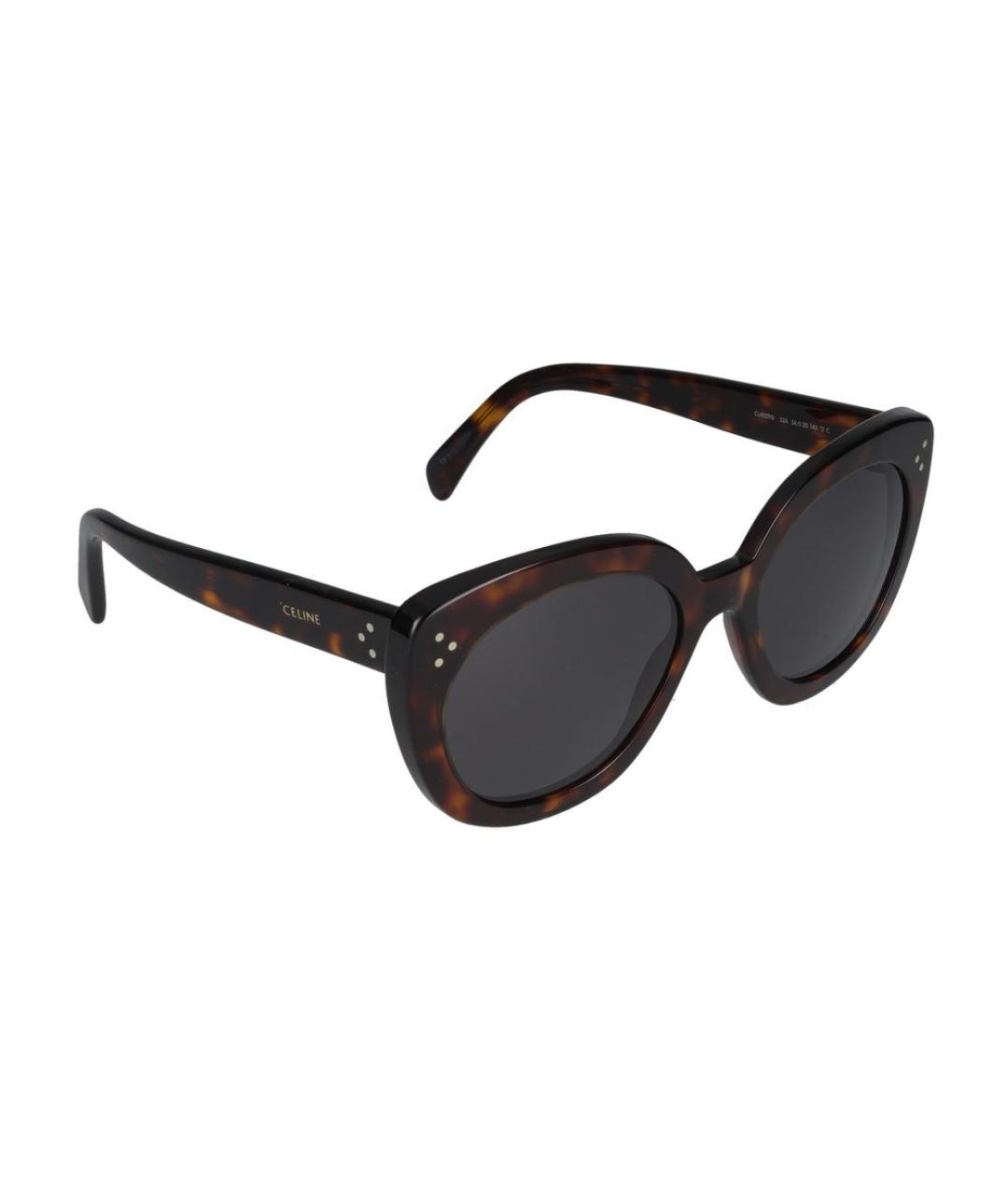 CELINE Мульти пластиковые солнцезащитные очки, фото 4