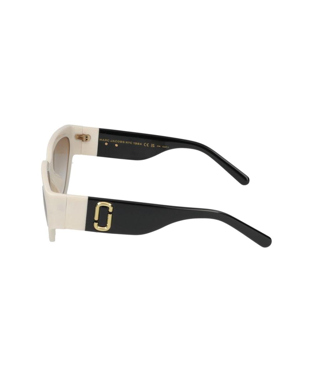 MARC JACOBS Белые пластиковые солнцезащитные очки, фото 3