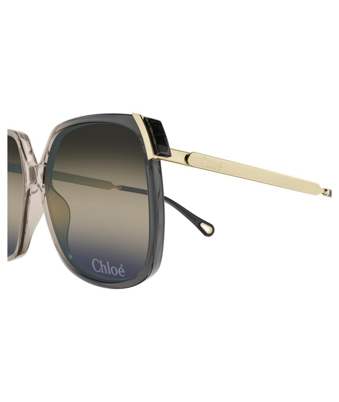 CHLOE Серые солнцезащитные очки, фото 3