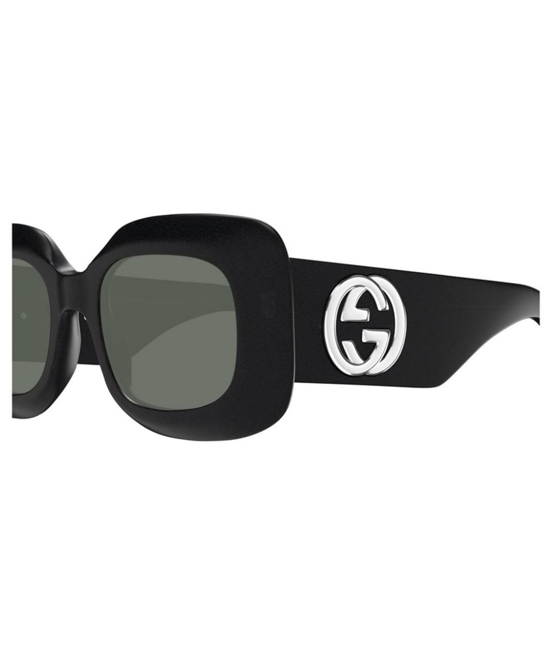 GUCCI Черные солнцезащитные очки, фото 3
