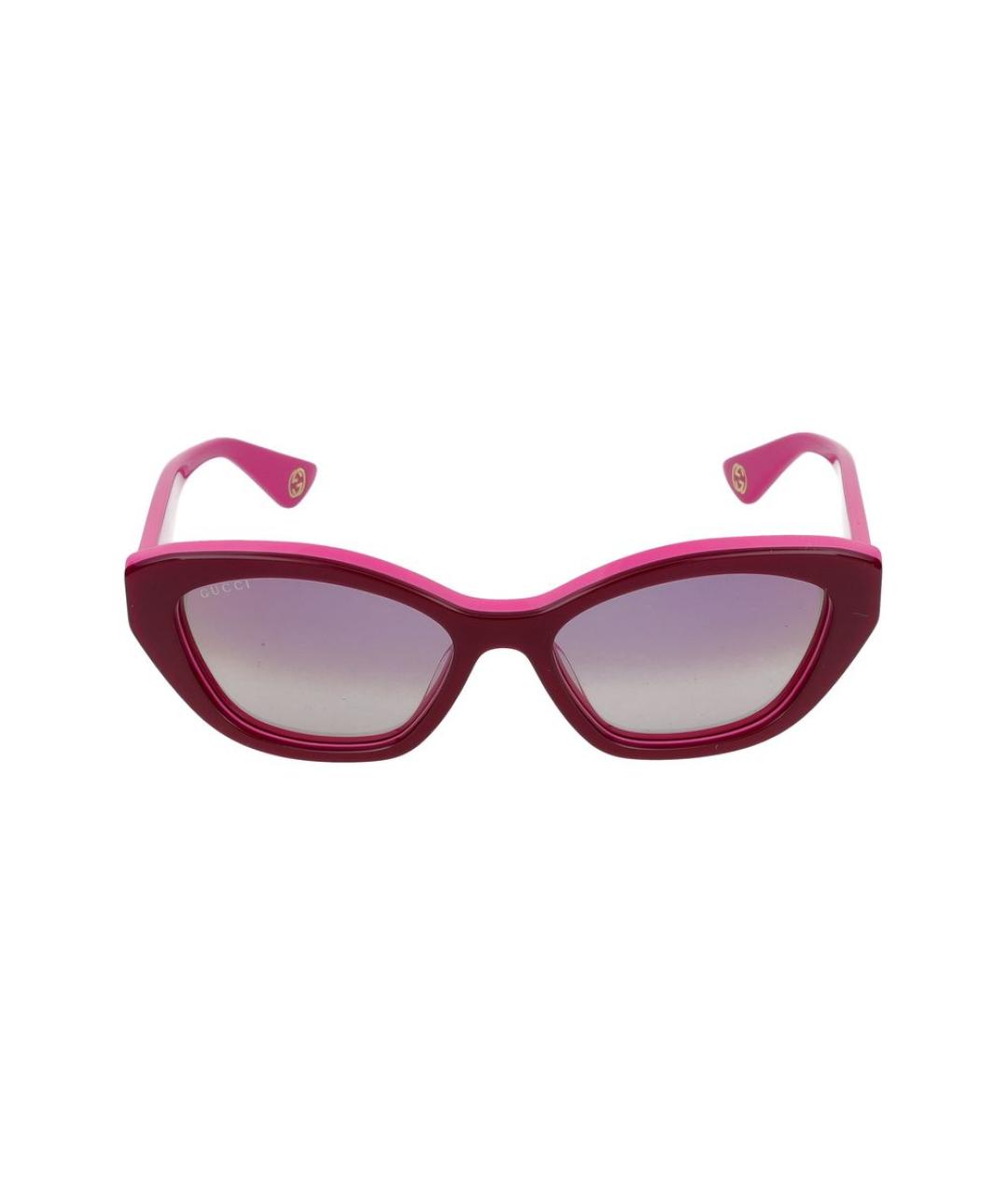 GUCCI Розовые солнцезащитные очки, фото 2
