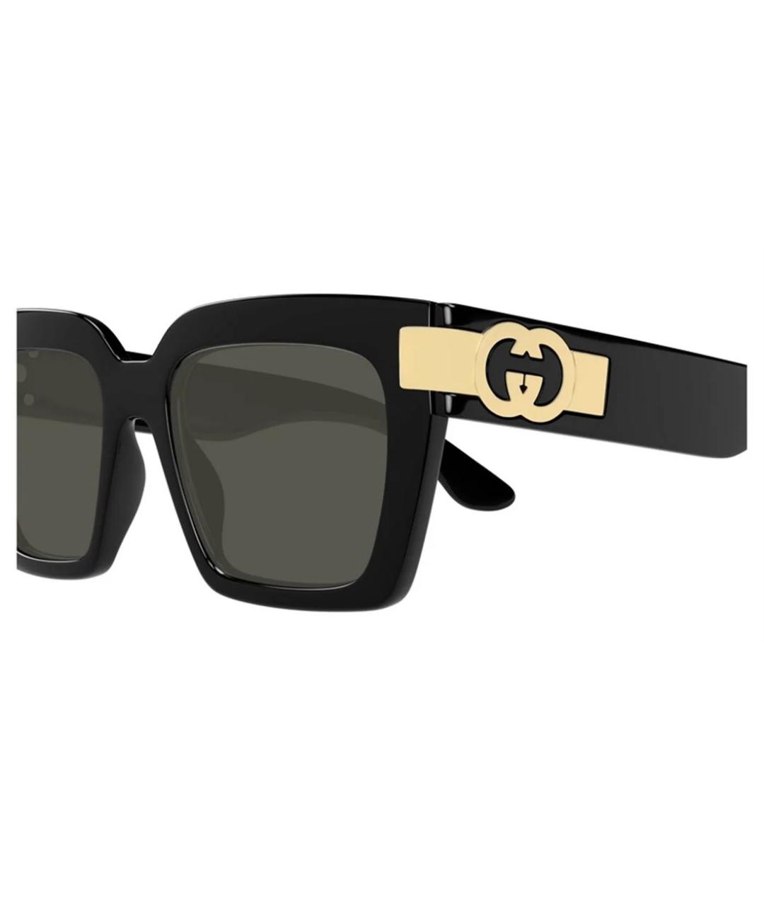 GUCCI Черные солнцезащитные очки, фото 3