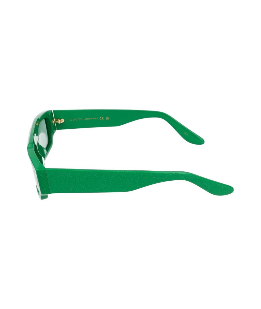 GUCCI Зеленые солнцезащитные очки, фото 5