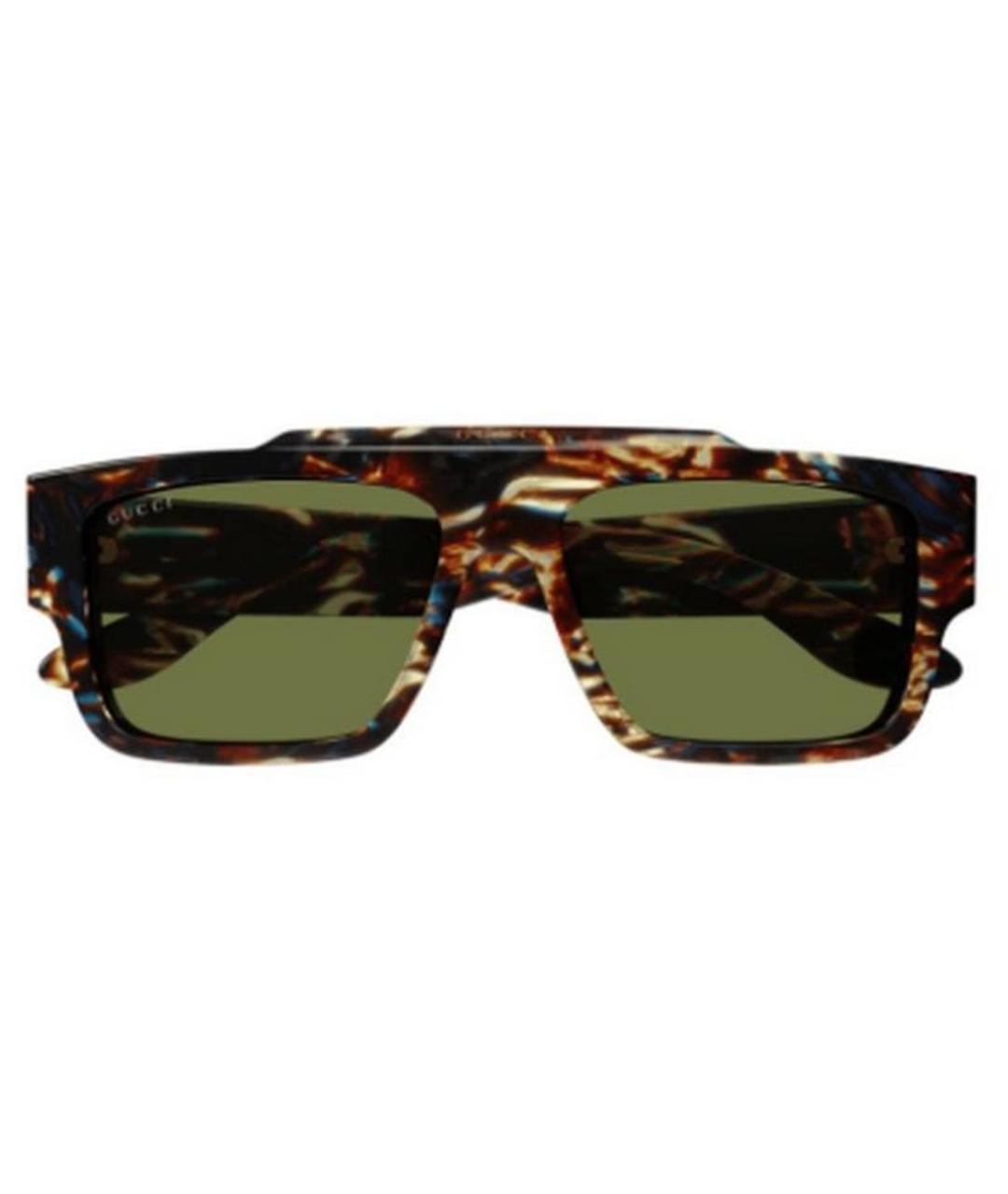 GUCCI Коричневые солнцезащитные очки, фото 4