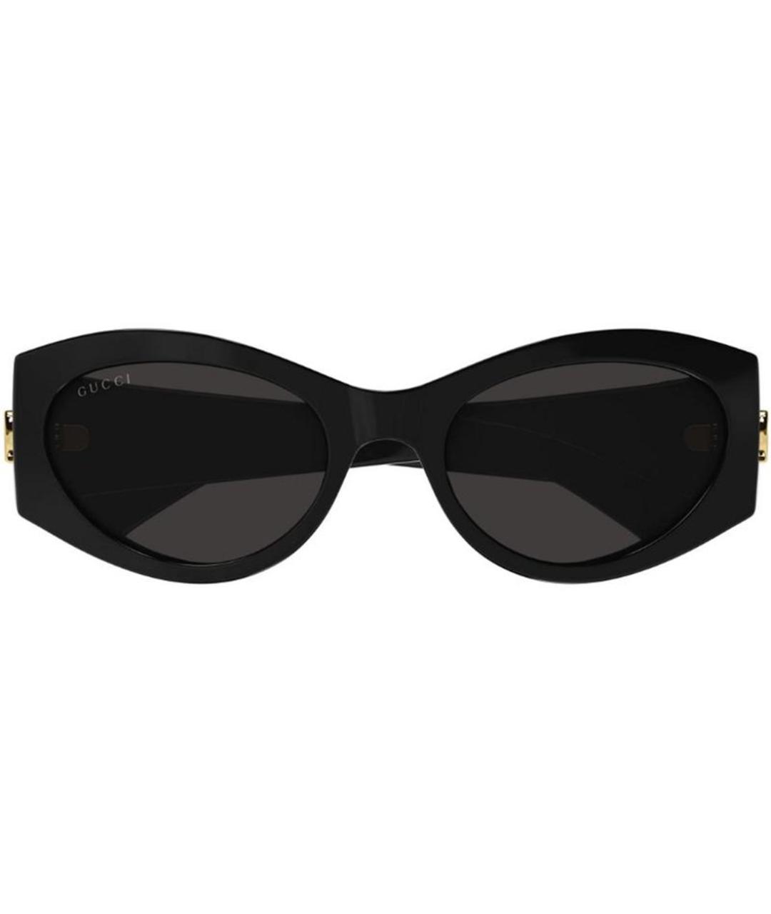 GUCCI Черные пластиковые солнцезащитные очки, фото 2