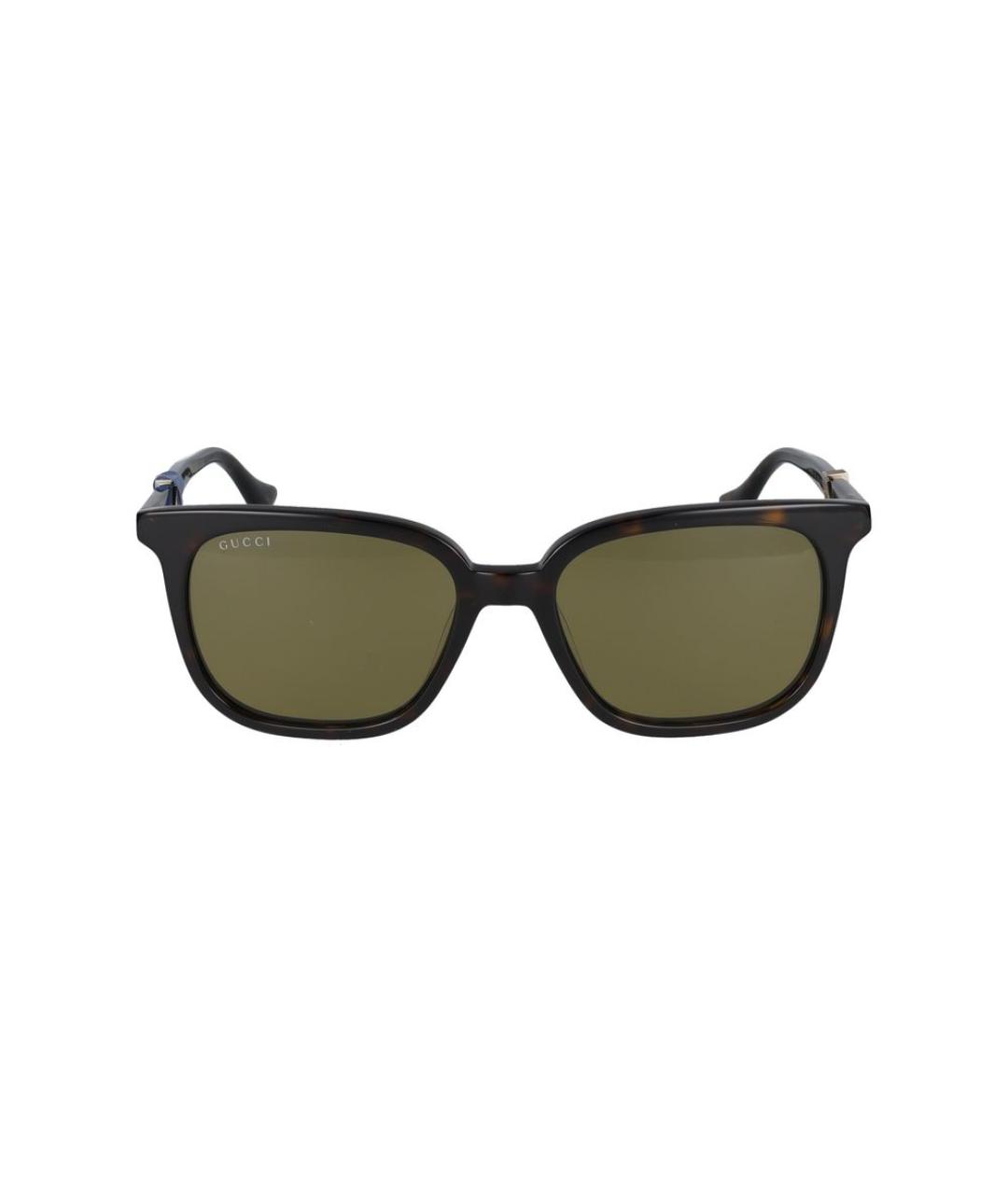 GUCCI Коричневые солнцезащитные очки, фото 1