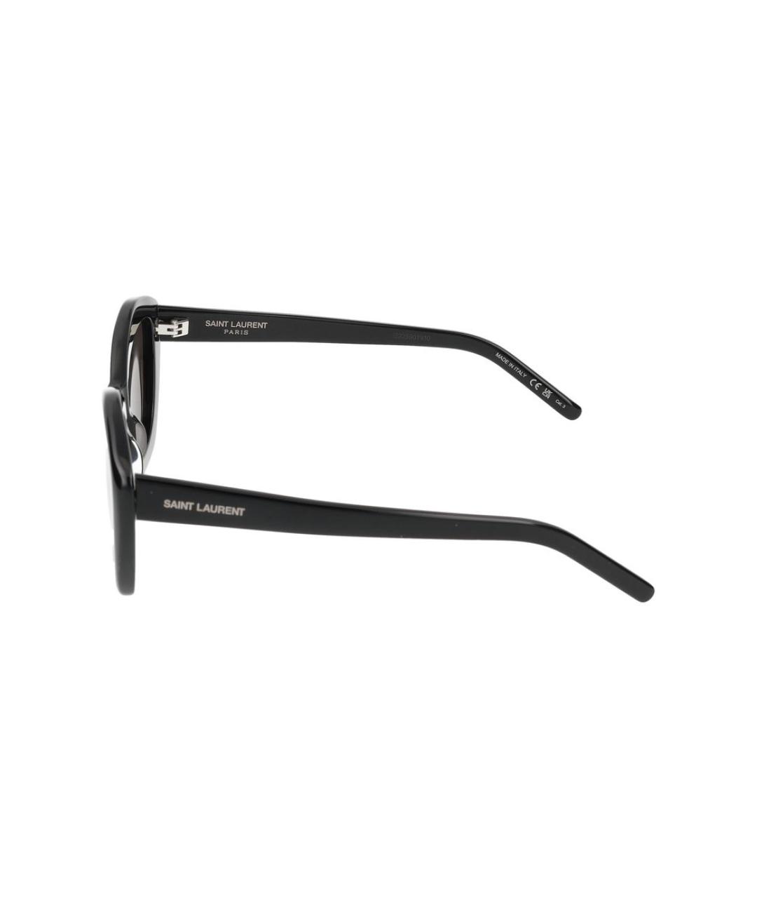SAINT LAURENT Черные солнцезащитные очки, фото 3